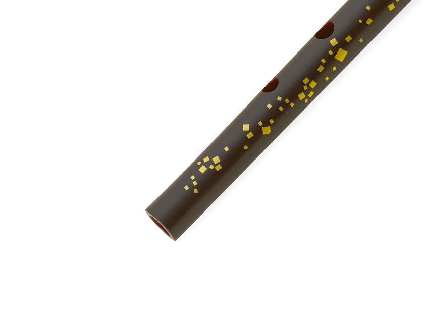 篠笛 立平 調律笛 塗 蒔絵 天の川(黒/赤/茶) | 宮本卯之助商店 | 宮本