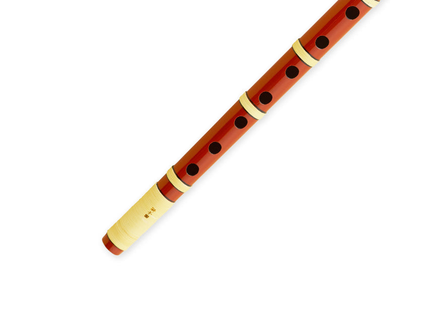 獅子田流 篠笛 塗 籐半重 赤 | 宮本卯之助商店