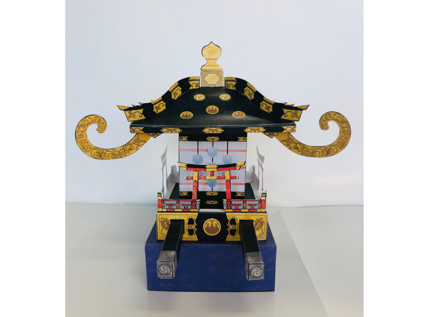 組み上げ神輿守