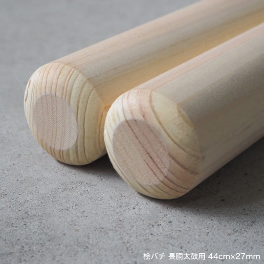 桧バチ 長胴太鼓用 36cm～50cm