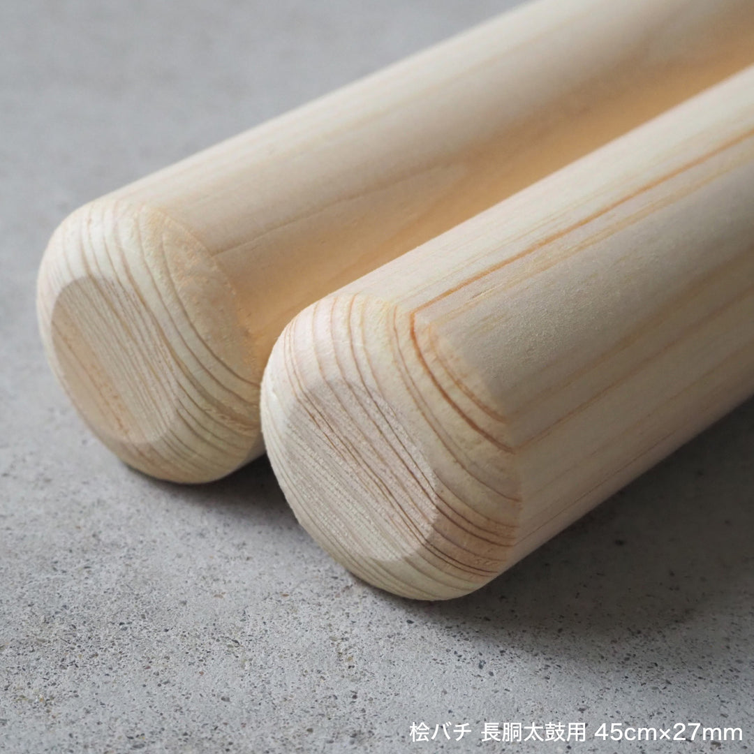 桧バチ 長胴太鼓用 36cm～50cm