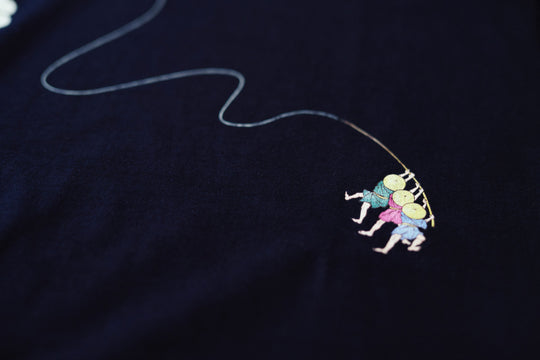 【うのみせオリジナル】判じ絵Tシャツ：さんじゃまつり