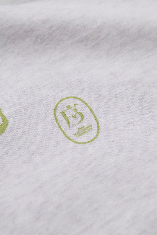 【うのみせオリジナル】宮本太鼓神輿Tシャツ（白杢）