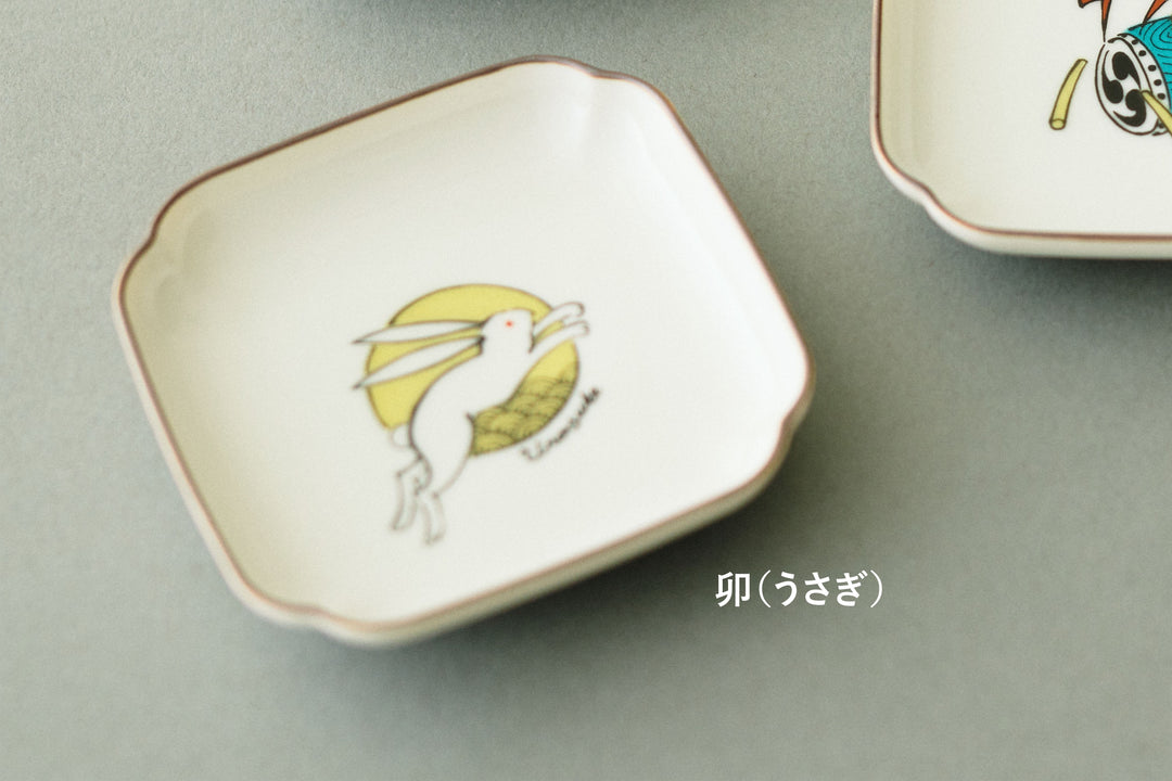【KUTANI SEAL 上出惠悟 × うのみせ】豆皿