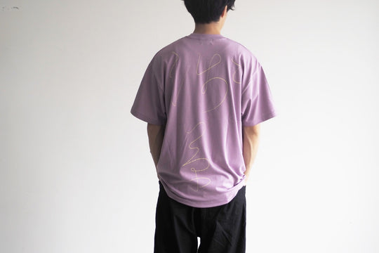 【うのみせオリジナル】旧字体浅草Tシャツ（浅紫）