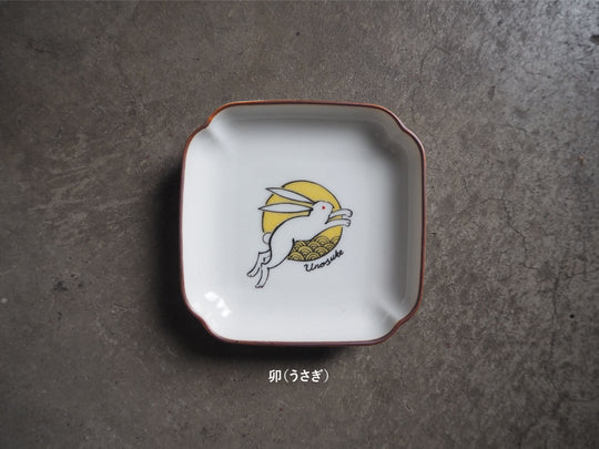 【KUTANI SEAL 上出惠悟 × うのみせ】豆皿