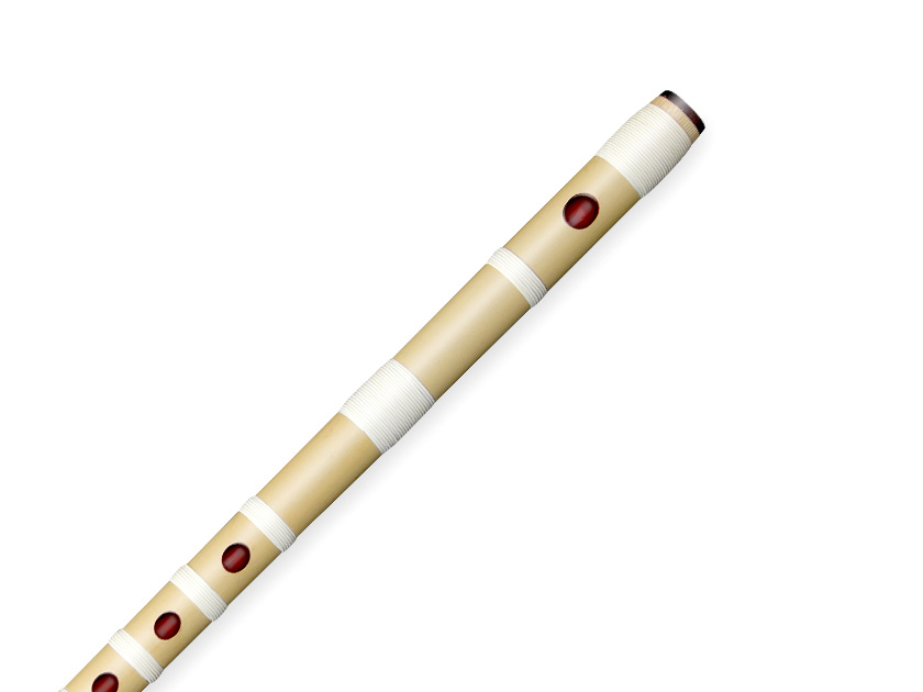 神楽笛（古典調篠笛、囃子笛）　総巻　手引書付き　 MRK-14